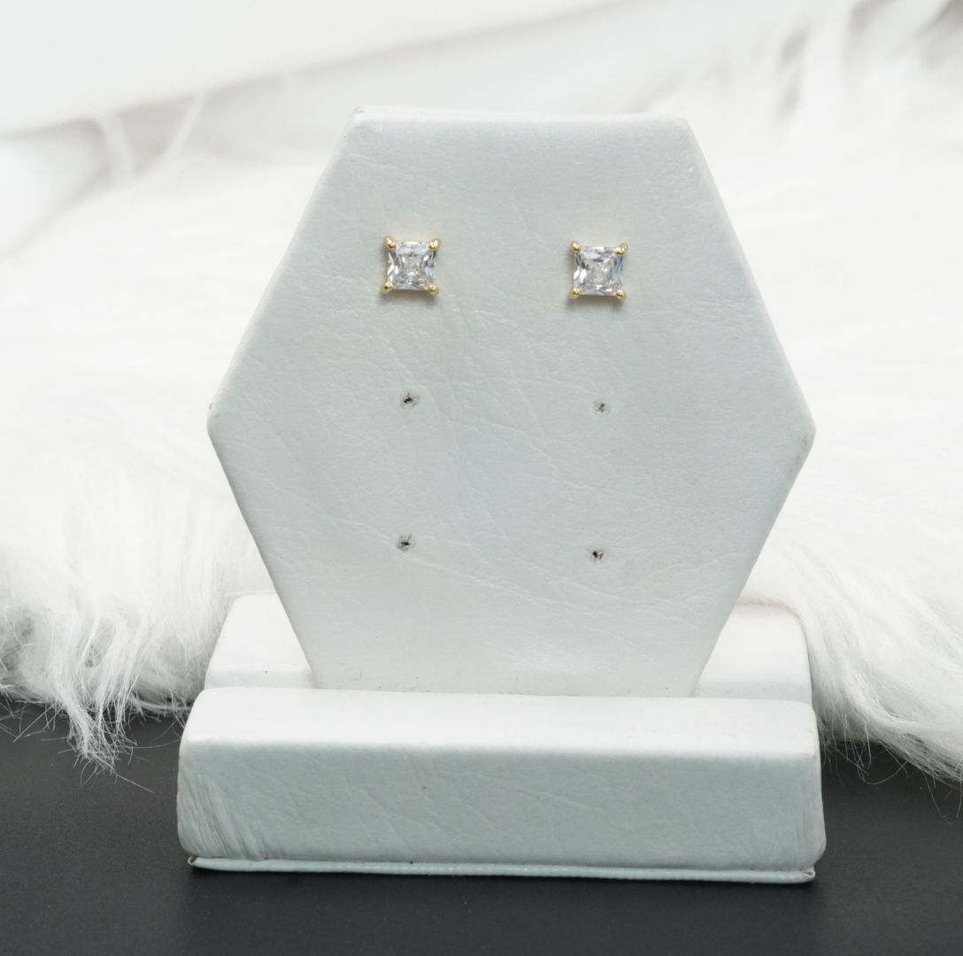 Miniatura 4 de TOPO CUADRADO BLANCO TIPO DIAMANTE DOR#5